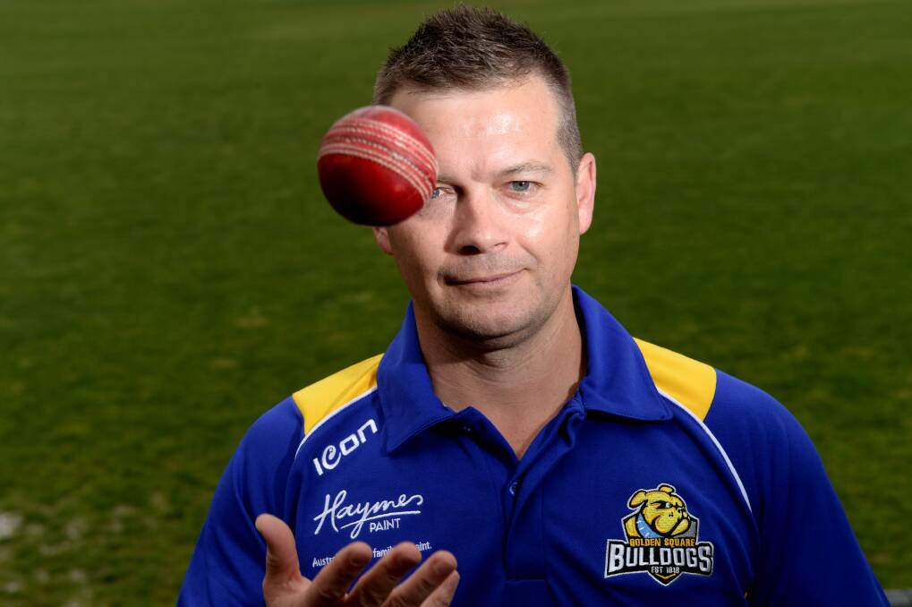 MILESTONE: Scott Johnson will play his 300th first XI game for Golden Square. Picture: DARREN HOWE