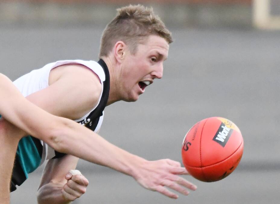 Maryborough's Matt Bilton. The Magpies are ranked 24th with 157.0 points.