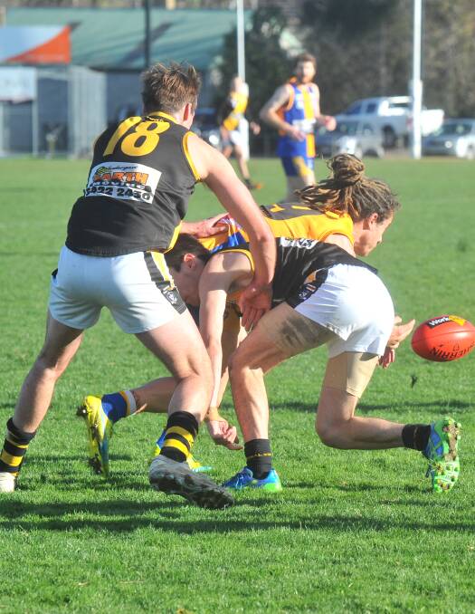 Golden Square and Kyneton fought out the second draw of the season.