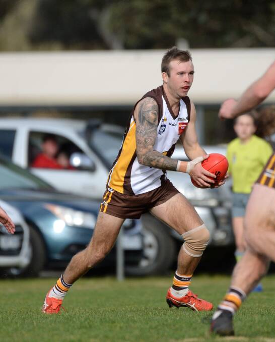 INCLUSION: Jaydon Cowling returns to Huntly's side for Saturday's Heathcote District league qualifying final against Leitchville-Gunbower. The winner will meet North Bendigo in next week's second semi-final. Picture: GLENN DANIELS