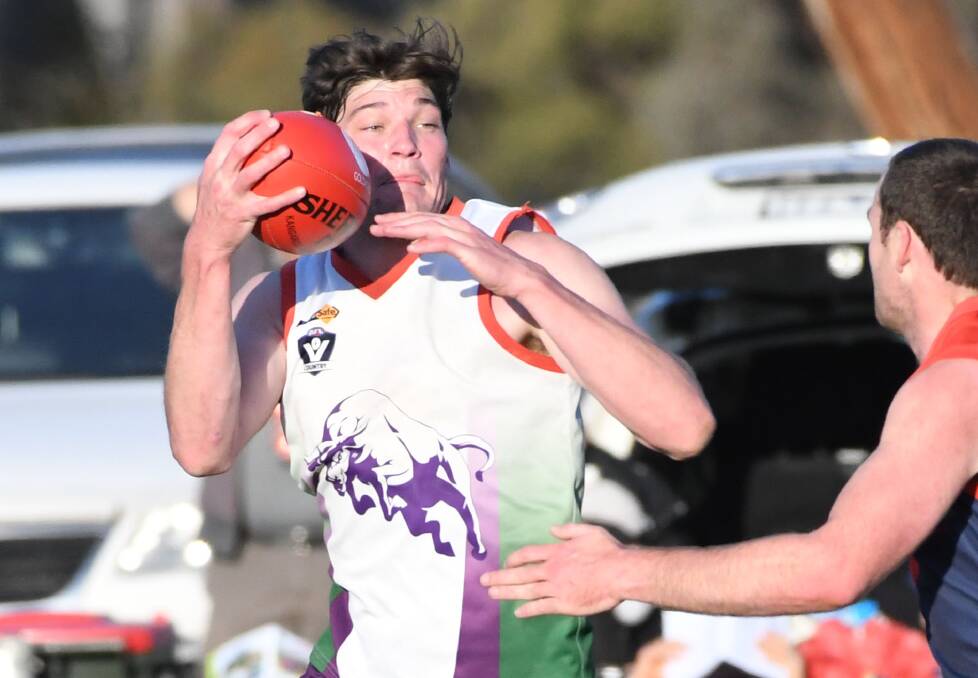 LEADER: Birchip-Watchem coach Lochie Sirett. The Bulls are undefeated in the North Central league.