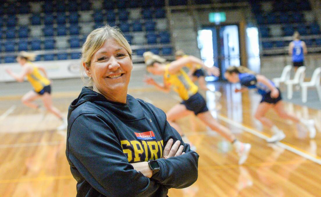 IN CHARGE: Tracy York is preparing for her third season as coach of the Bendigo Spirit in the WNBL. Picture: DARREN HOWE