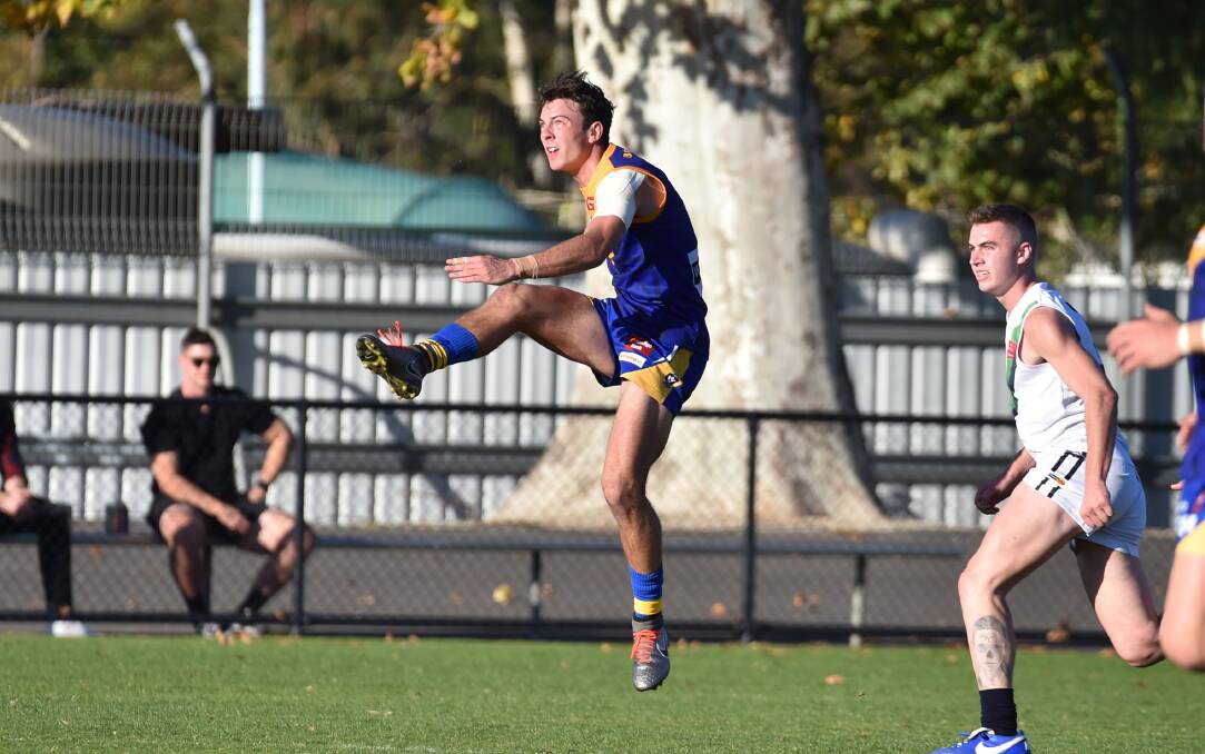 CLASS: Jake O'Brien representing the BFNL in its inter-league game against Outer East in May. Picture: GLENN DANIELS
