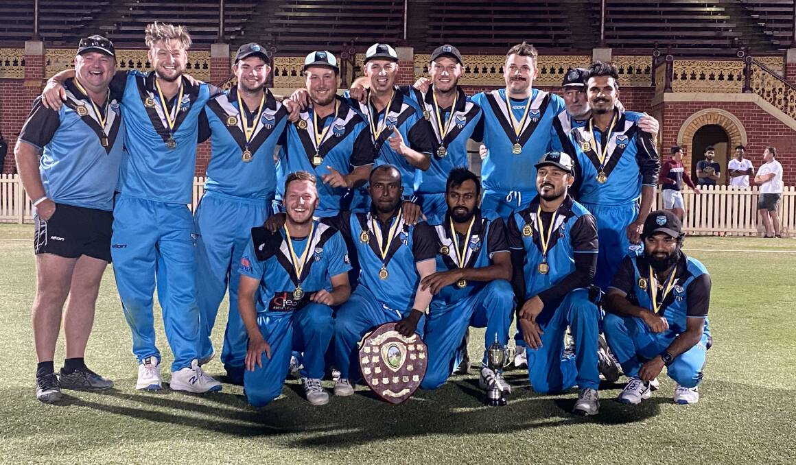 POWER SURGE: Huntly-North Epsom after beating Kangaroo Flat by 38 runs in the Twenty20 grand final in January. Picture: LUKE WEST
