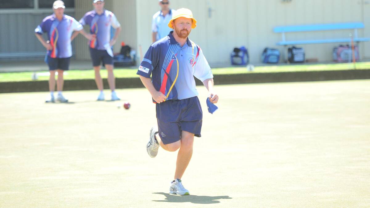GOOD FORM: The rink of Bendigo skipper Andrew Brown has won four games in a row.