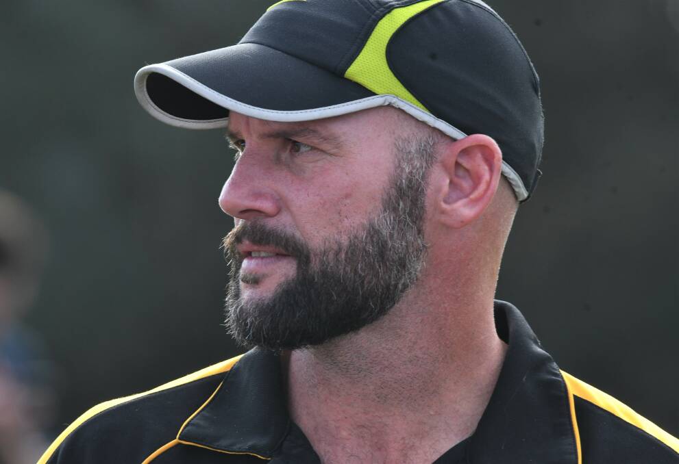 HEADING UPWARDS: Kyneton coach Paul Chapman. The Tigers are coming off two impressive victories.