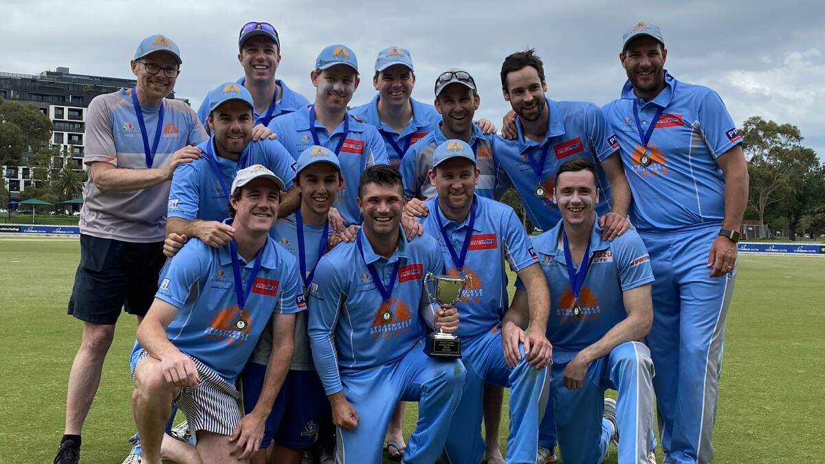 Strathdale-Maristians has been awarded the BDCA's first XI premiership. Picture: LUKE WEST