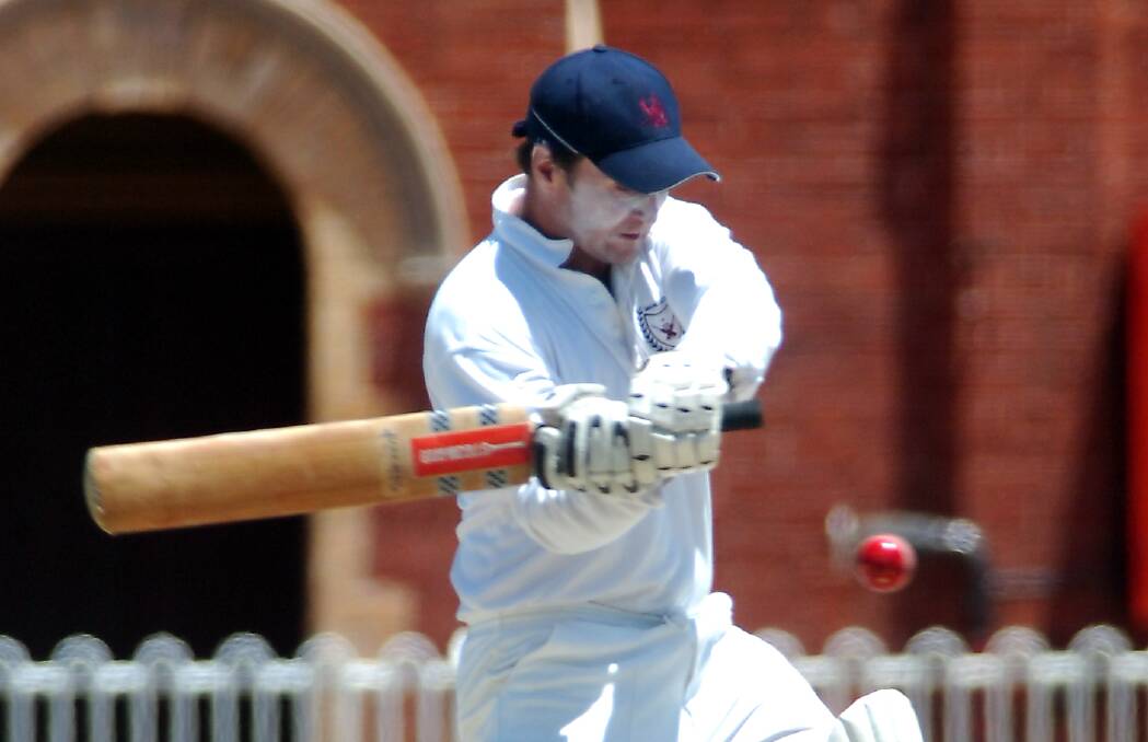 LOYAL DRAGON: Mark Keck led Sandhurst's batting (311 runs) and bowling (26 wickets) in 2005-06. The Dragons finished seventh that season.