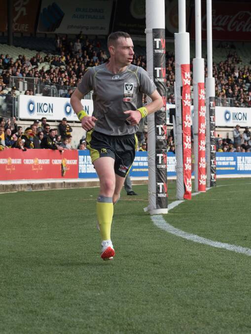 Sam Stagg in this year's VFL grand final. Picture: NICK WELLMAN