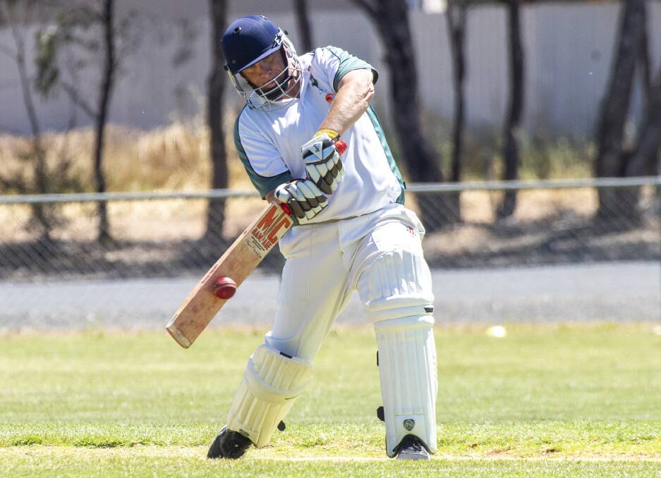 Luke Bennett is both Emu Creek's leading run-scorer and wicket-taker.
