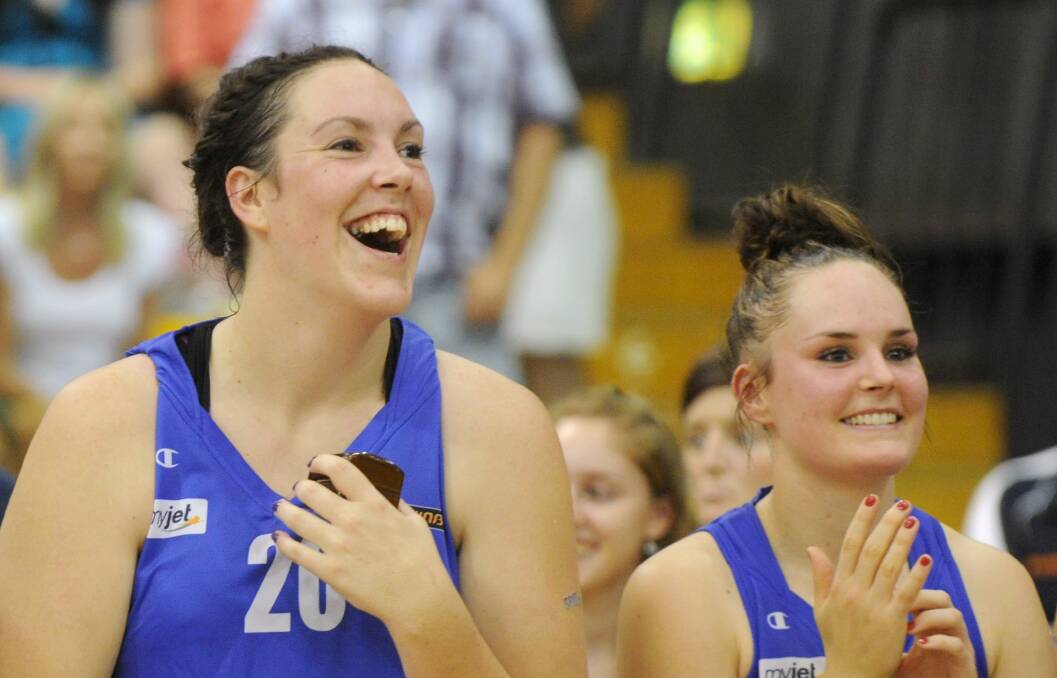 RECOGNITION: Gabe Richards will receive WNBL life membership alongside her good mate Kelly Wilson at the Bendigo Stadium on Saturday.