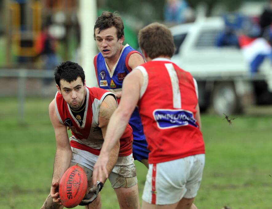 Brad Rohde kicked eight goals for Bridgewater in round five of 2011 when the Mean Machine overcame an eight-goal third quarter deficit to beat Pyramid Hill.