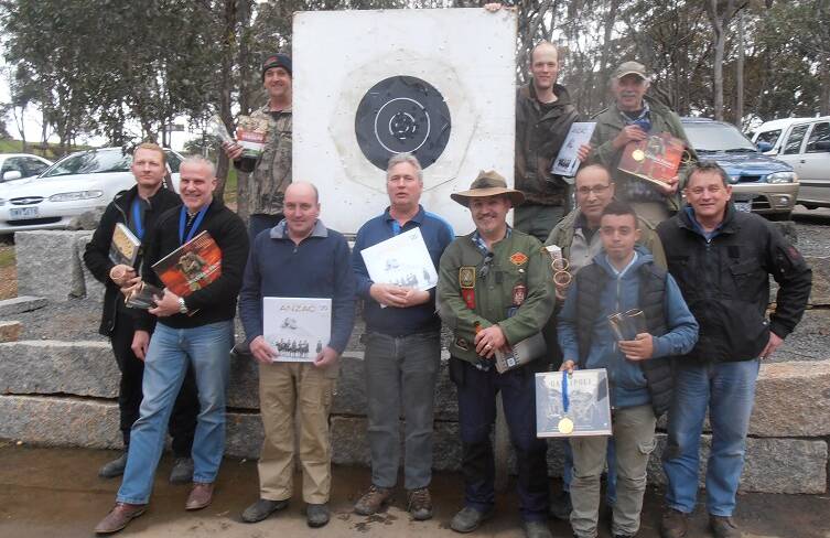 STRONG PERFORMERS: Winners from the Castlemaine No.4 District Rifle Association Military and Classic Shoot held earlier this month. Picture: CONTRIBUTED