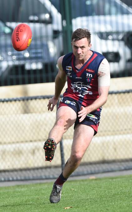 Jake McLean played his 100th game for Sandhurst on Saturday.