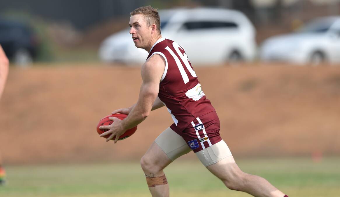 TOUGH TO SCORE AGAINST: Chris McLean has been part of a Newbridge defence that is the No.1 ranked in the competition this year. Picture: GLENN DANIELS