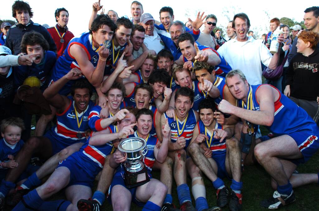 BRILLIANT BULLDOGS: Gisborne's only loss in its 2005 premiership season was a one-point defeat to Golden Square in round seven.