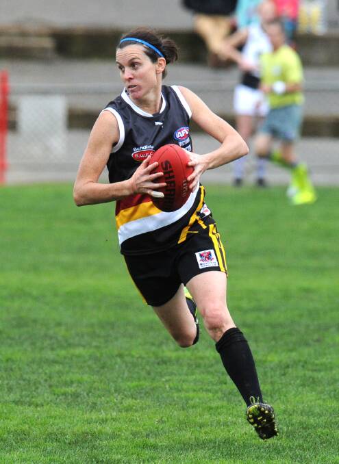Abbey Hay has been picked on a wing for the Thunder on Sunday.