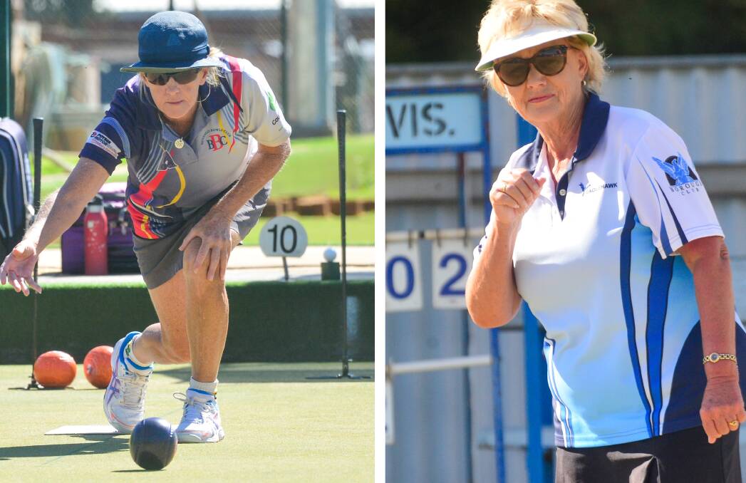 GRAND FINAL SKIPPERS: Bendigo's Lee Harris and Eaglehawk's Irene Godkin will be in action on Friday.