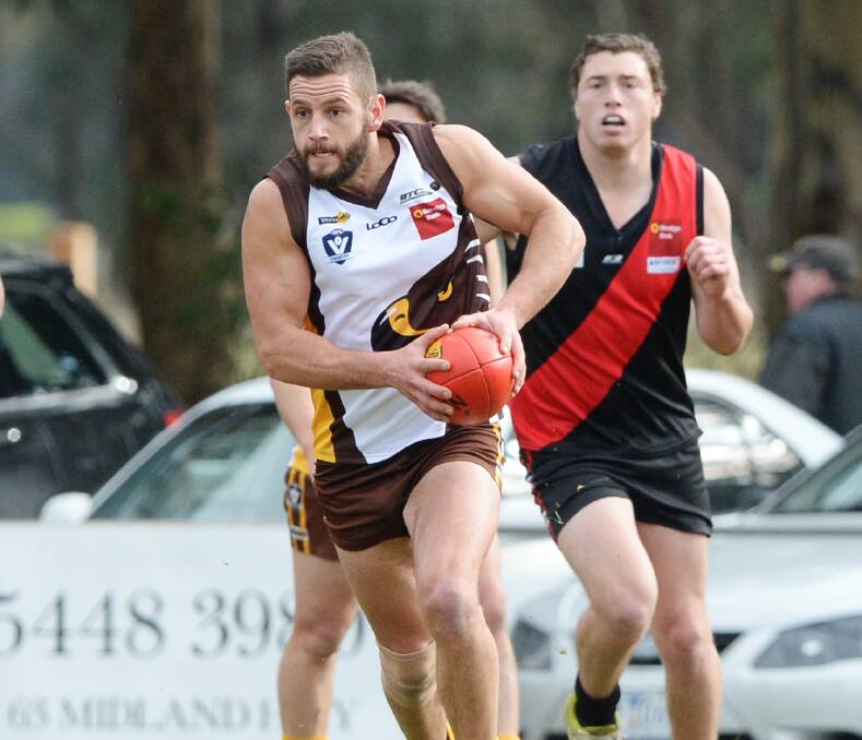 RUNNER-UP: Huntly co-coach Ryan Semmel finished second with 14 votes. Picture: DARREN HOWE