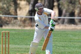 Kingower's Ben Rose is one of the stalwarts of the Upper Loddon Cricket Association. Picture by Adam Bourke
