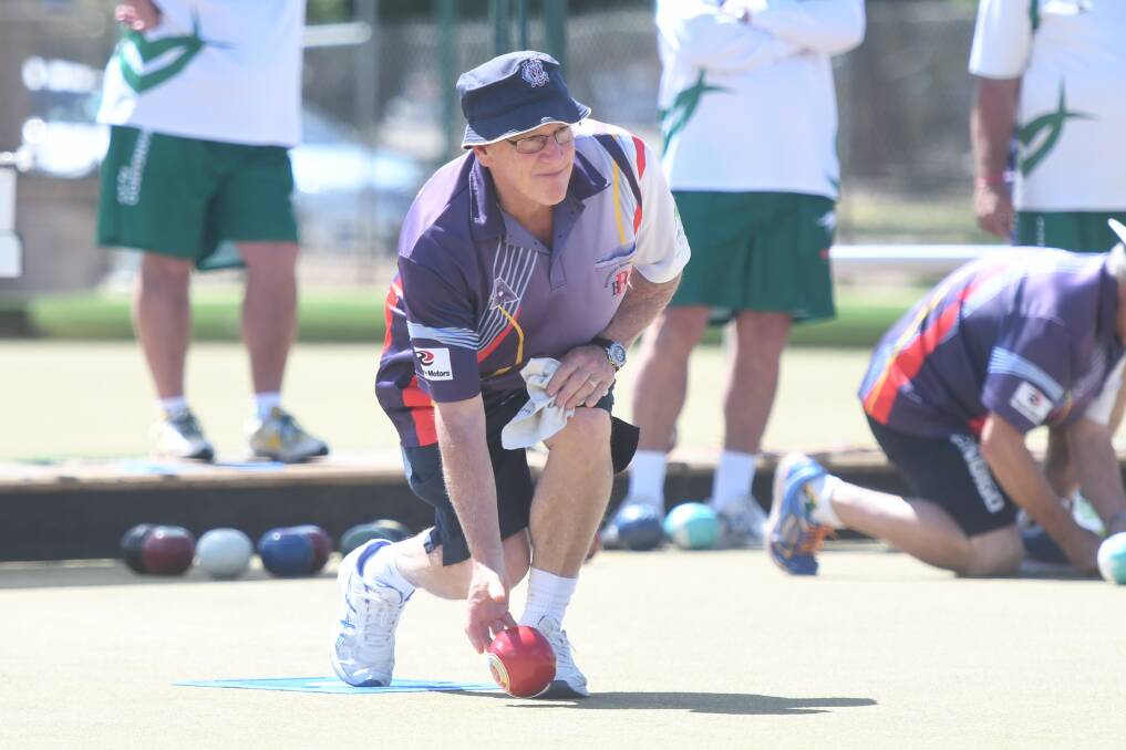 DETERMINED TO BOUNCE BACK: Bendigo's Geoff Briggs. Bendigo has lost its past two weekend pennant games by a combined 87 shots, but remains in third position on the ladder. Picture: LUKE WEST