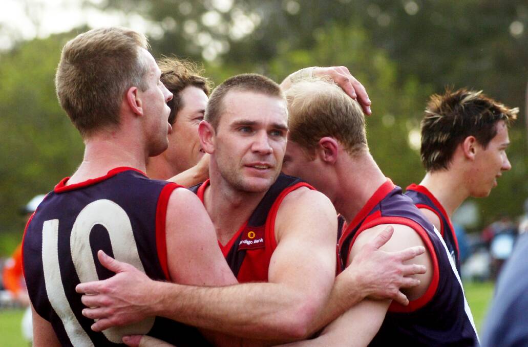 CENTURION: Gun forward Phil Hetherington kicked 112 goals for Calivil United in 2005, including five in the grand final win over Bears Lagoon-Serpentine.