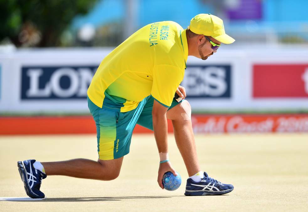 CLASS ACT: Bendigo lawn bowler Aaron Wilson is in the Australia Jackaroos' squad of 18 for the Commonwealth Games in Birmingham that start on July 28.