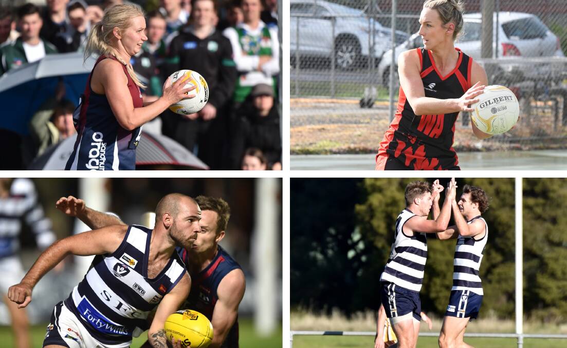 BUSINESS END: All the Addy Iso-Season football and netball grand final match-ups are set following the weekend's second semi finals.