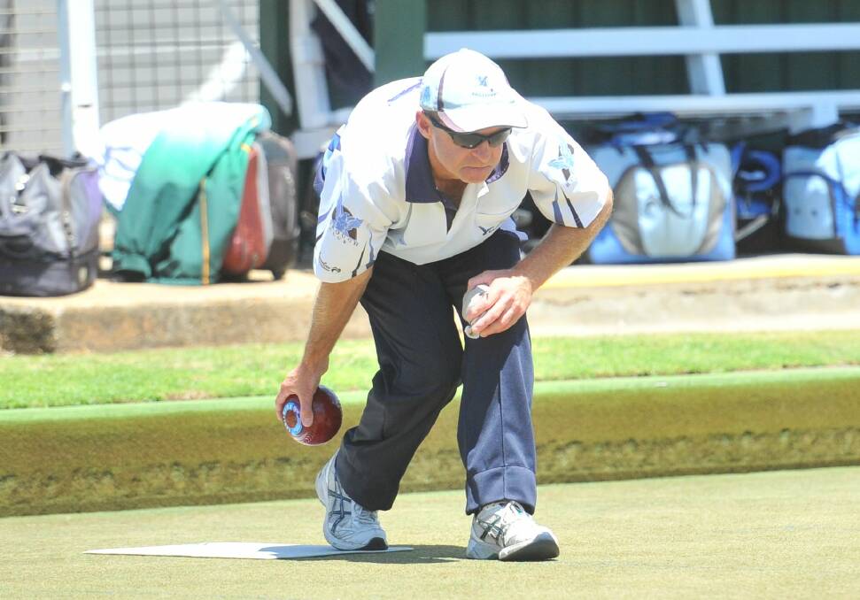 CLASS PLAYER: Tony Ellis has been part of the powerful Eaglehawk rink skippered by Darren Burgess this season. Burgess' rink is +100 shots.