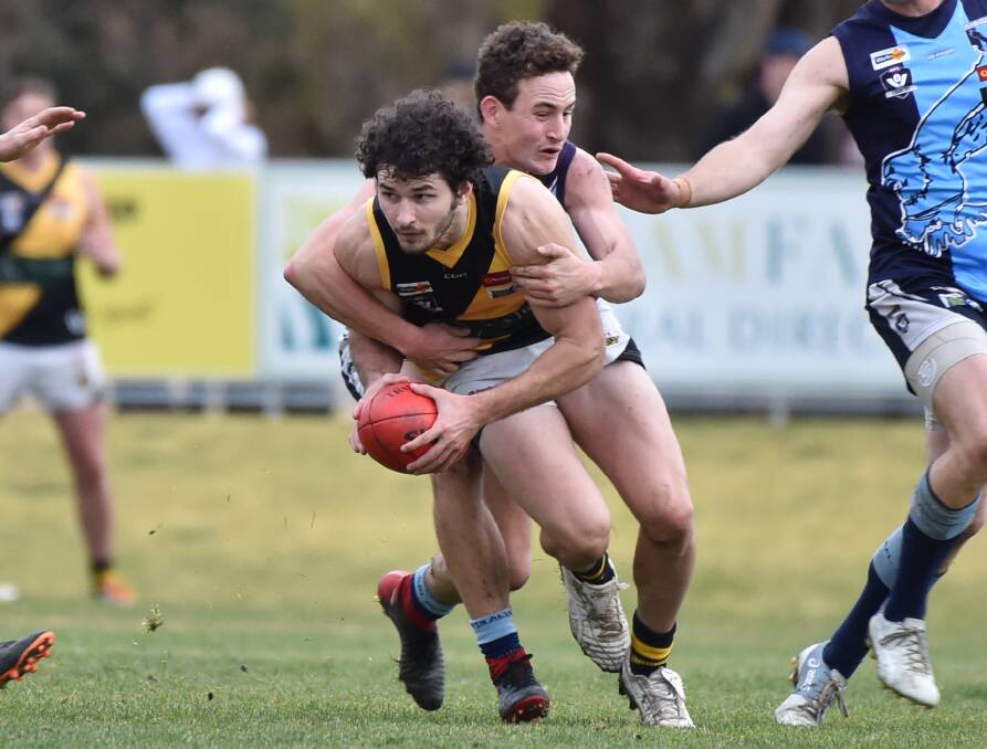 ON THE MOVE: Midfielder Billy Mahony is joining Mount Pleasant in the Heathcote District league following two seasons at Kyneton. Picture: GLENN DANIELS