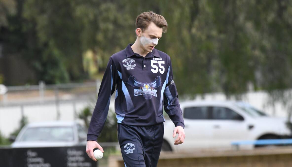 YOUNG HAWK: Eaglehawk's Josh Williams is coming off a big game of 4-36 and 65* v Strathfieldsaye last round.