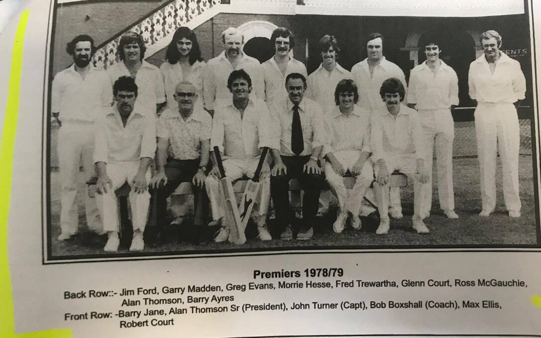 Sandhurst's 1979 premiership team.