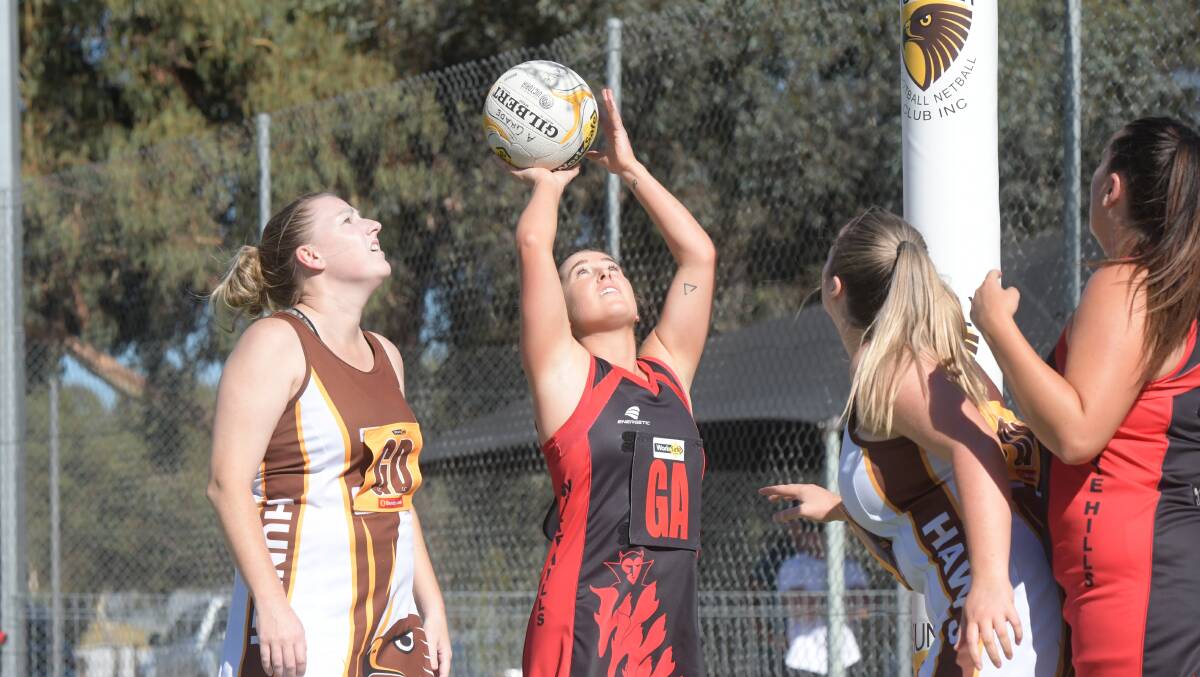 White Hills finished on top of the A-grade netball ladder.