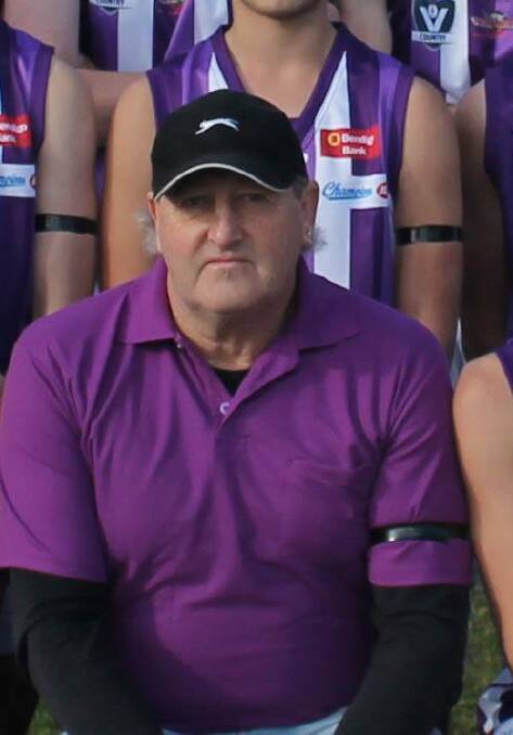 Bob Beare coached Heathcote's under-17s for the past four years. Picture: HEATHCOTE FACEBOOK PAGE