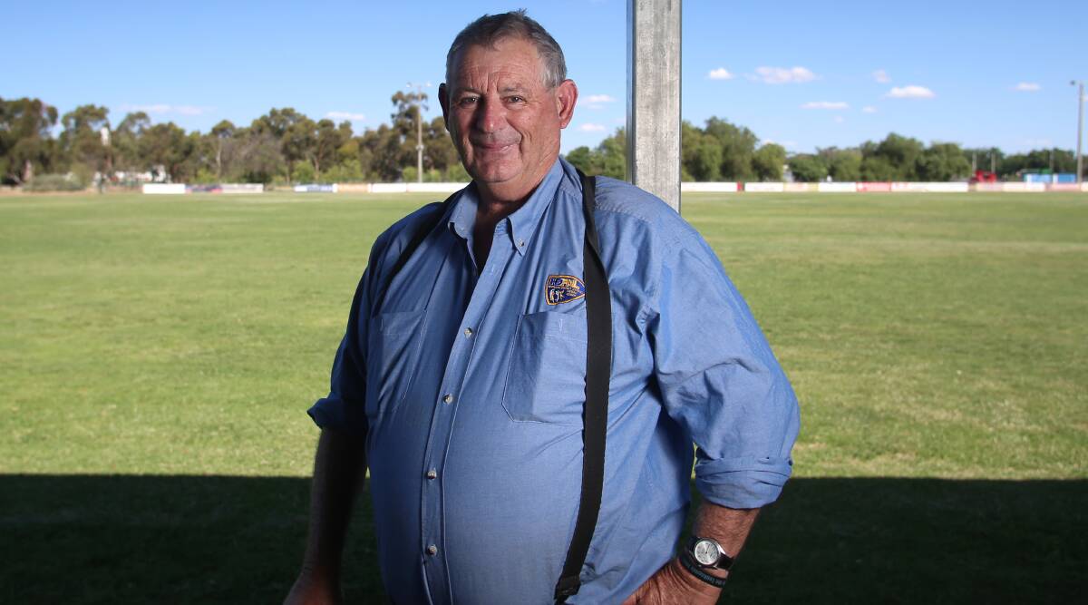 STALWART: Elmore's Ged McCormick spent 1998 to 2018 as the treasurer of the Heathcote District Football-Netball League. He stood down last week. Picture: GLENN DANIELS