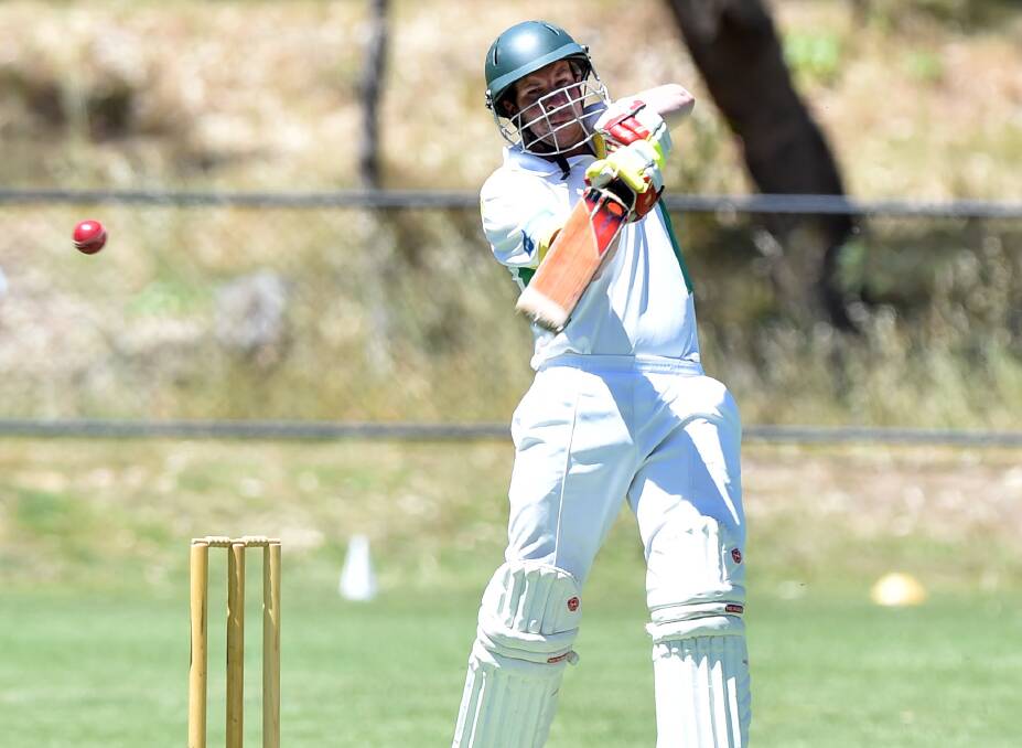 KEY INNINGS: Spring Gully captain Alex Sutton top-scored for the Crows with 73 in Saturday's victory.