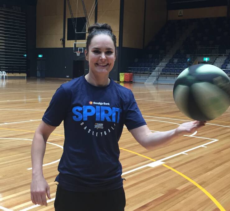 SHE'S BACK: After three seasons away, star point guard Kelly Wilson is returning to the Bendigo Spirit in the WNBL. Picture: LUKE WEST