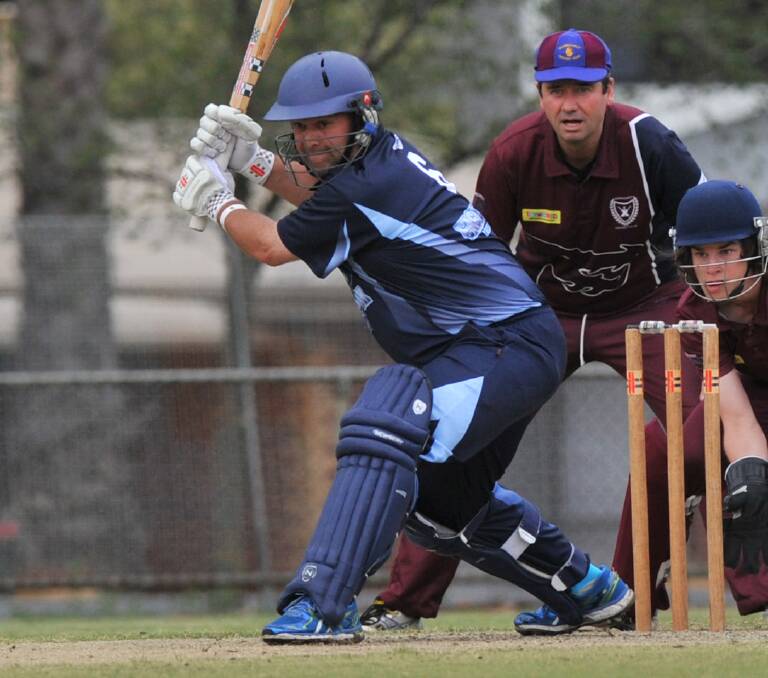 POWER HITTER: Eaglehawk's Andrew Smith scored 104 in this 2015-16 Twenty20 innings against Sandhurst, which included hitting nine sixes.