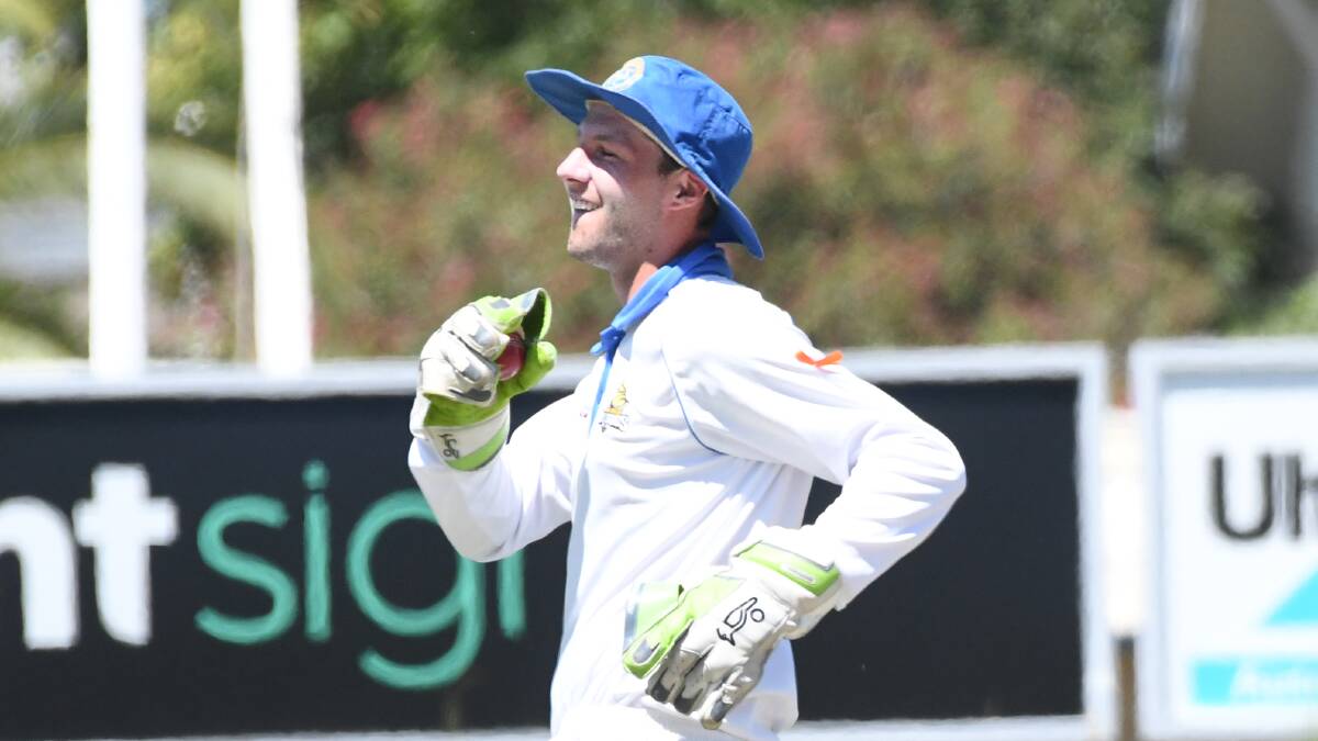 DOUBLE DUTY: Golden Square's Ryan Hartley is both the opening batsman and wicket-keeper in the Addy's BDCA Team of the Year. Picture: NONI HYETT
