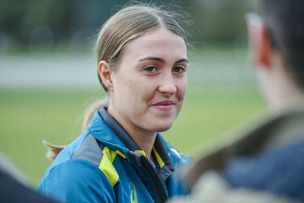 NATIONAL REPRESENTATIVE: Bendigo's Tayla Vlaeminck has helped the Australian women's cricket team to an Ashes Series win against England.