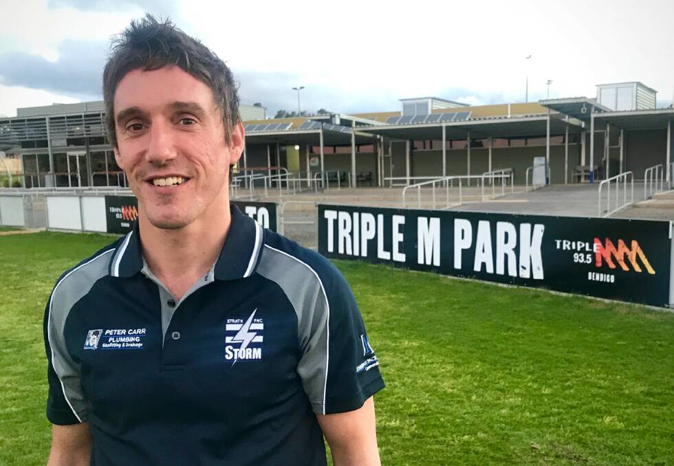 IN CHARGE: Troy Coates is gearing up for his first season as coach of Strathfieldsaye. Coates has coached four premierships at Kerang in the Central Murray league.
