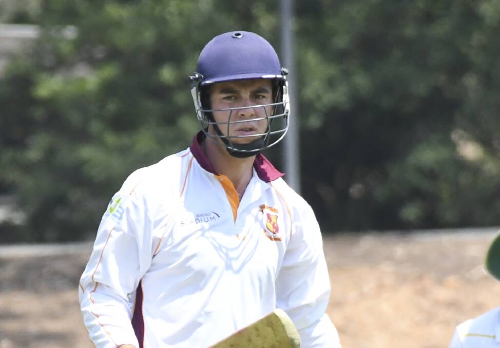 Maiden Gully's Alex Gorrie made his second century of the season on Saturday.