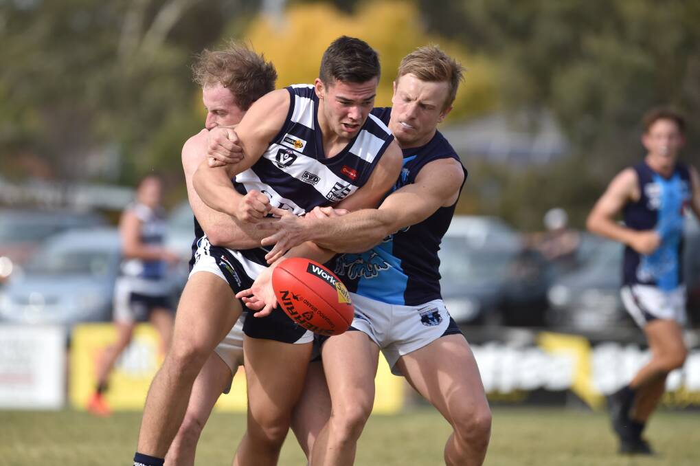 RIVALS: Strathfieldsaye and Eaglehawk would have played their BFNL grand final re-match on Saturday had the season started as scheduled. Picture: GLENN DANIELS