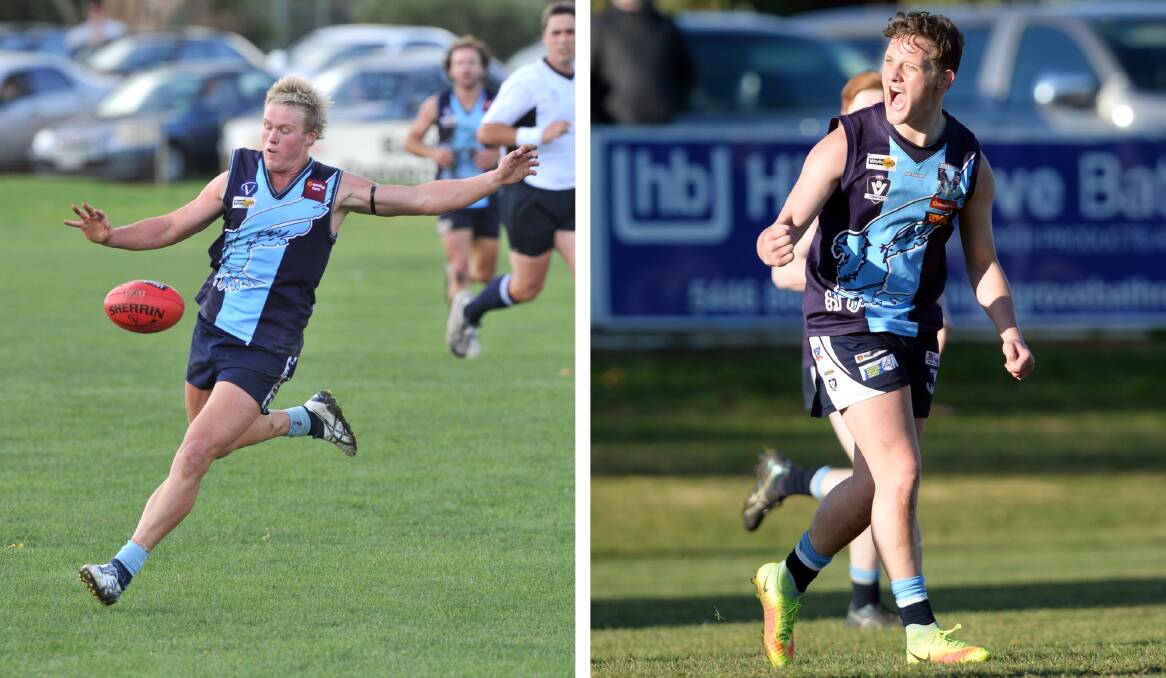 BACK IN THE HAWKS' NEST: Former Eaglehawk players Darcy Richards and Matt Filo are returning to Canterbury Park in 2020. Richards is returning after a stint at North Bendigo that yielded three premierships, while Filo played at Castlemaine this year. The Hawks have also added forward Jack Dye from Leitchville-Gunbower.
