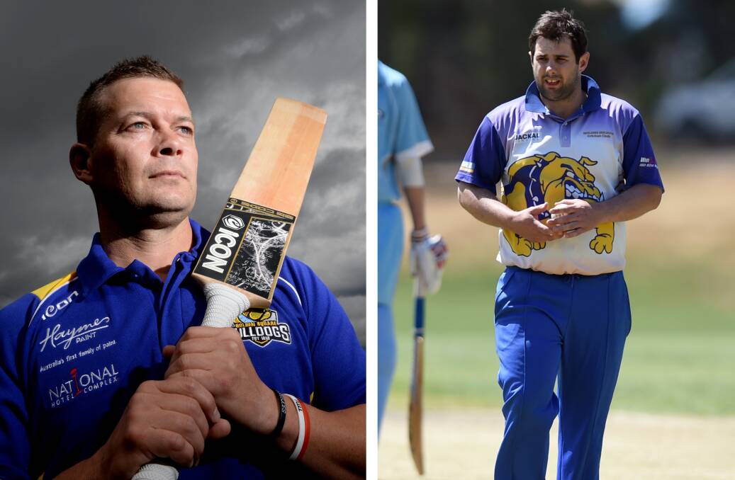 TOP DOGS: Scott Johnson led Golden Square for runs and MVP points and Jamie Bysouth for wickets during the BDCA's 2010-19 decade.