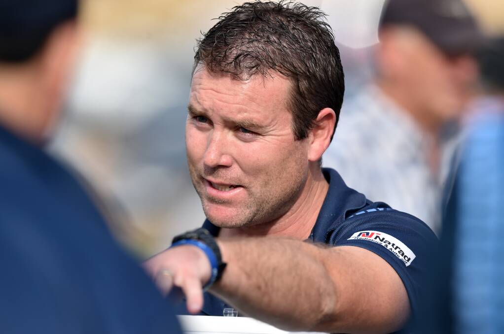 IN THE HOT SEAT: Luke Monghan spent six seasons as senior coach at Eaglehawk between 2011 and 2016. He's now part of a new coaching academy being launched.