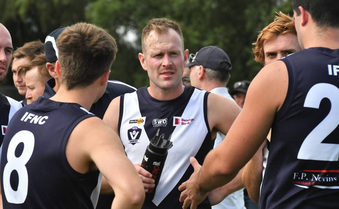 Fergus Payne has been appointed the new senior coach of Inglewood. Picture by Adam Bourke