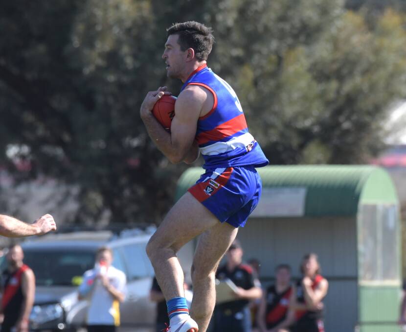 EXPERIENCED: Aarryn Craig, who has been dominant off half-back this year, will play in his sixth grand final for North Bendigo on Saturday. Picture: NONI HYETT