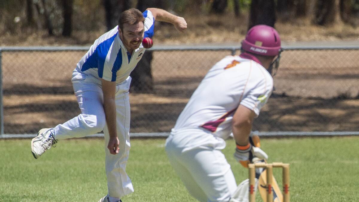 LEADER: Tom Wilson now has 65 wickets in his three seasons at Marong after taking another 25 in 2019-20.