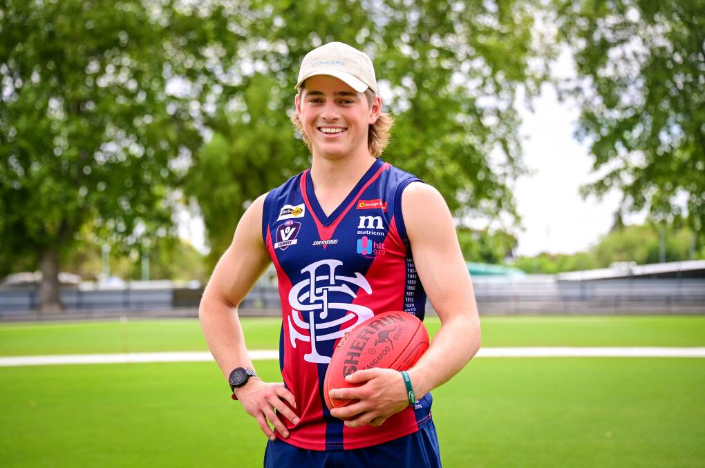 Essendon VFL player Sam Conforti is aligning himself again with Sandhurst next year. Picture by Brendan McCarthy.